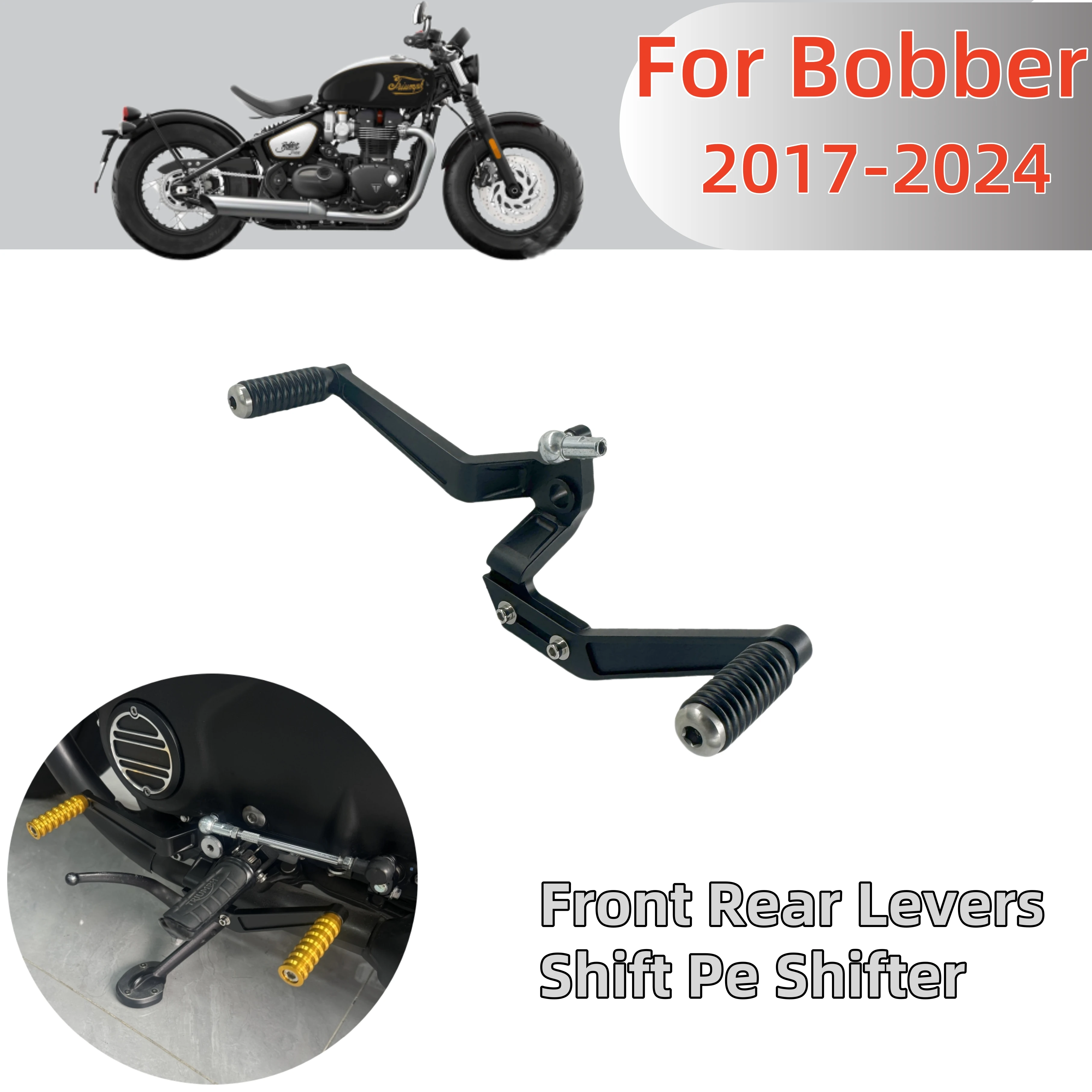 Motorcycle Gear Lever Extender - Motosiklet Aksesuarları Ayarlanabilir Vites Pedalı Sürücü
