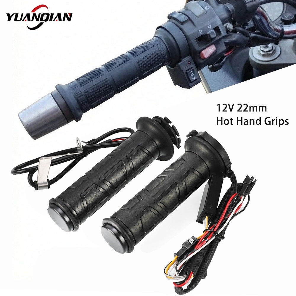Handlebar Grip Heated - 12V 22mm Isıtmalı Elcikler Loncin Voge
