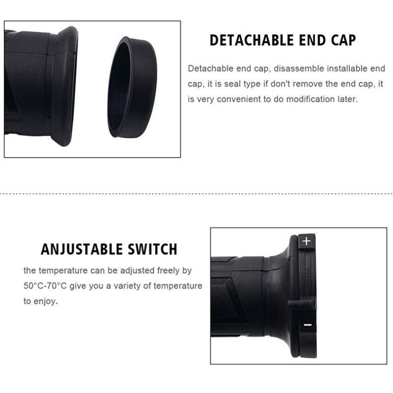 22mm Motosiklet El Isıtmalı Sa - Handlebar Grip Heated incelemesi ve fiyatı