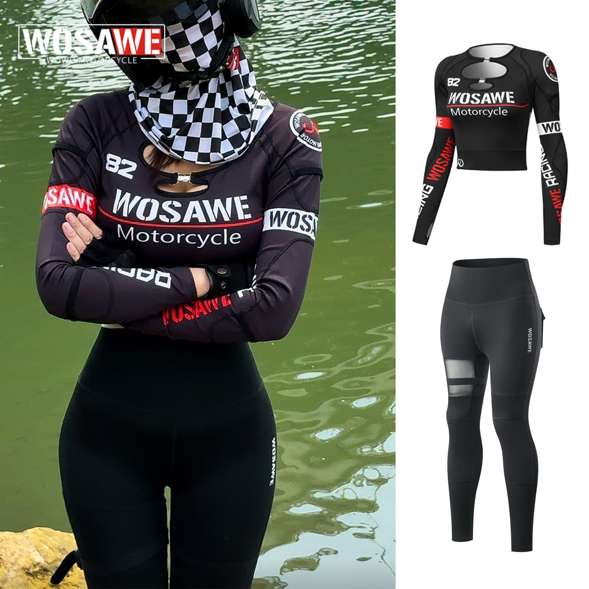 WOSAWE Yaz Kadın Ince Motosikl - Motorcycle Gear For Woman incelemesi ve fiyatı
