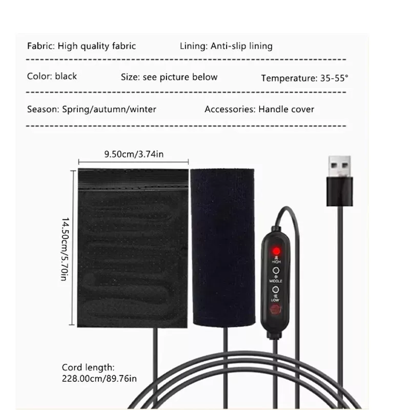 Isıtmalı motosiklet gidonu sap - Handlebar Grip Heated incelemesi ve fiyatı
